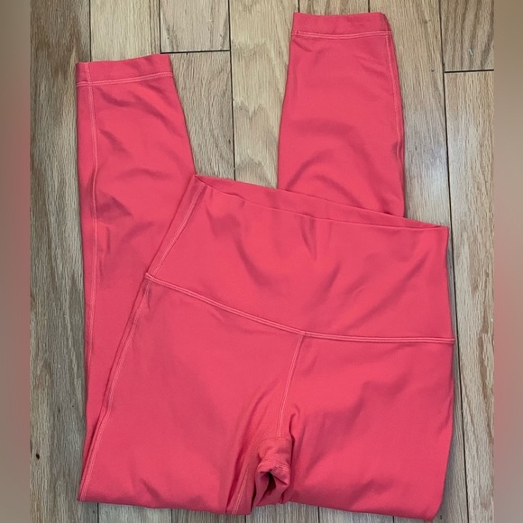 Lululemon Align Pant 25 Inch Guava Pink Sz 6 EUC - Picture 4 of 9